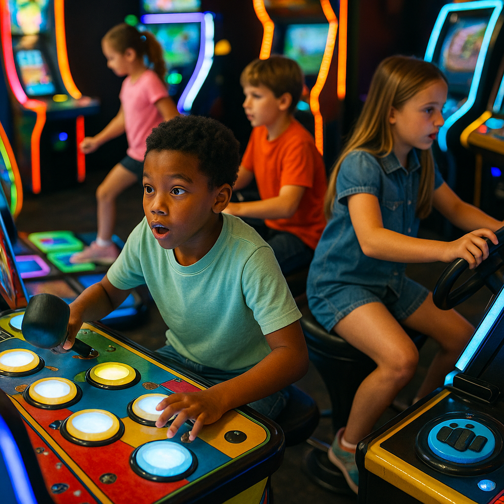 List the Educational Arcade Games in Valdosta Kids Actually Enjoy