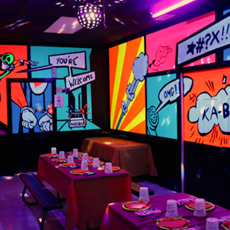 Comic Themed Room